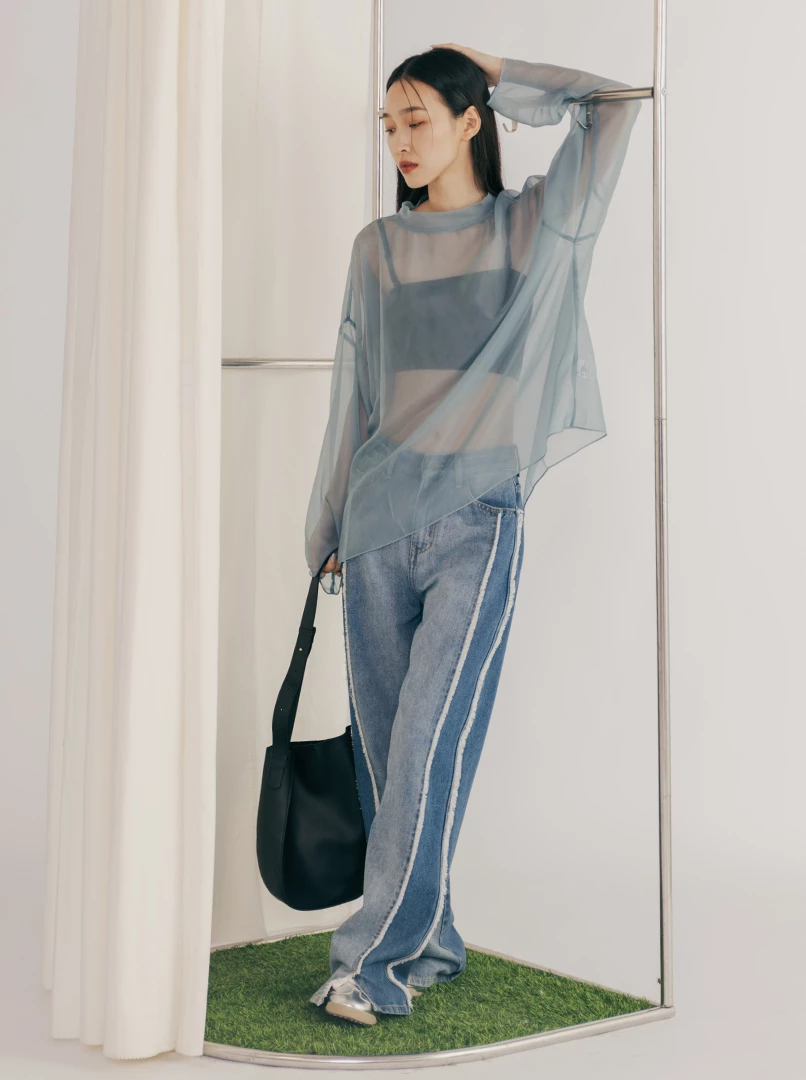 水桶質感單肩包