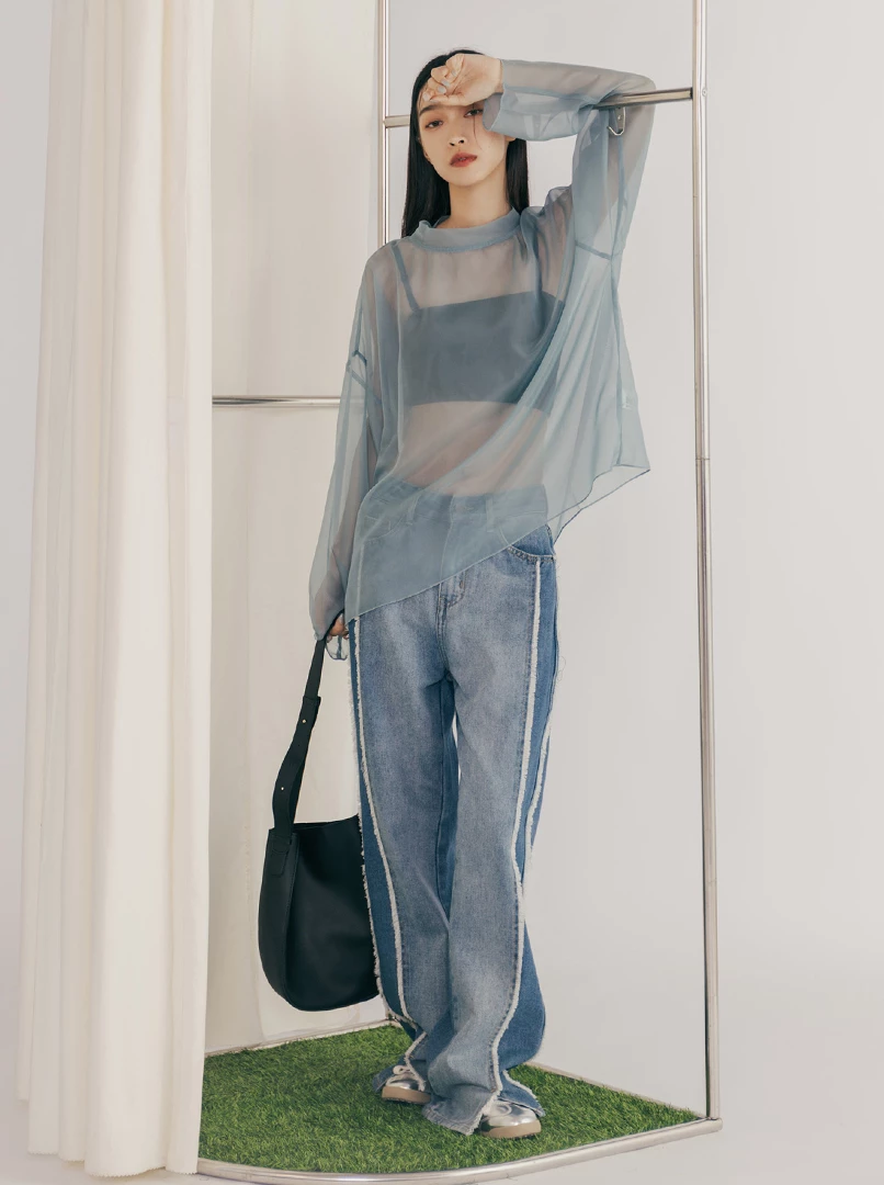 水桶質感單肩包