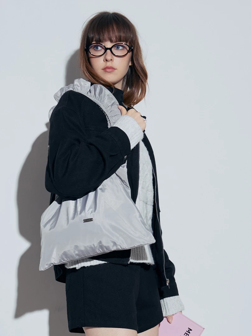 FERME花邊背帶尼龍包(小)