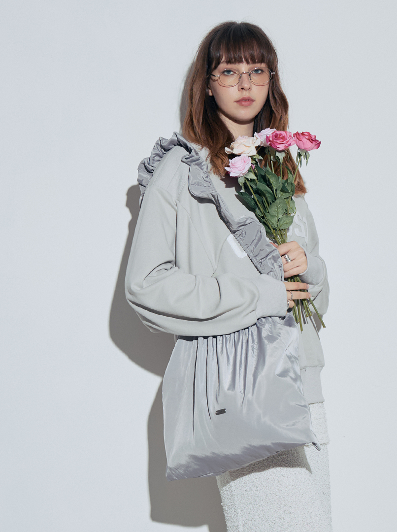 FERME花邊背帶尼龍包(大)