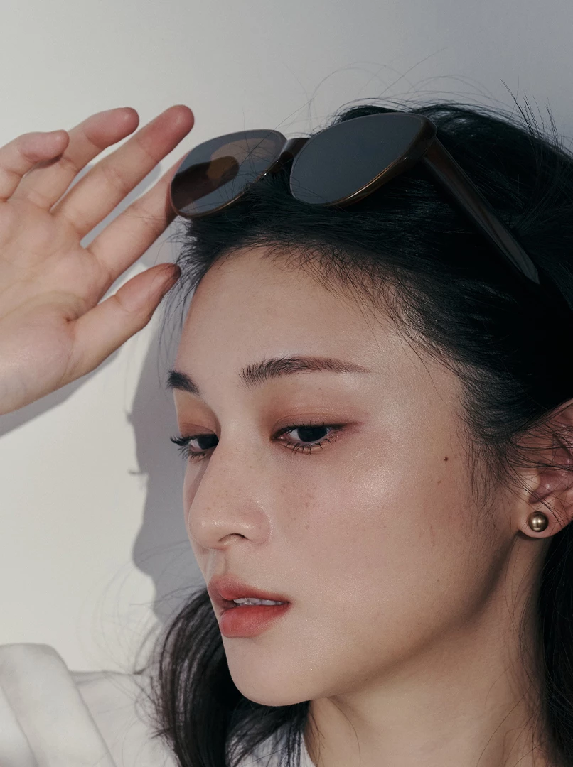歐美貓眼橢圓墨鏡