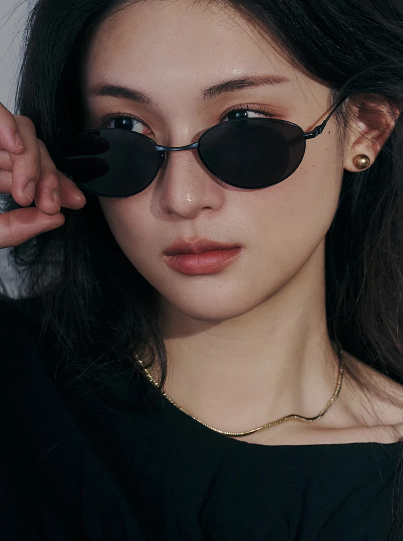 奢華時尚美式墨鏡