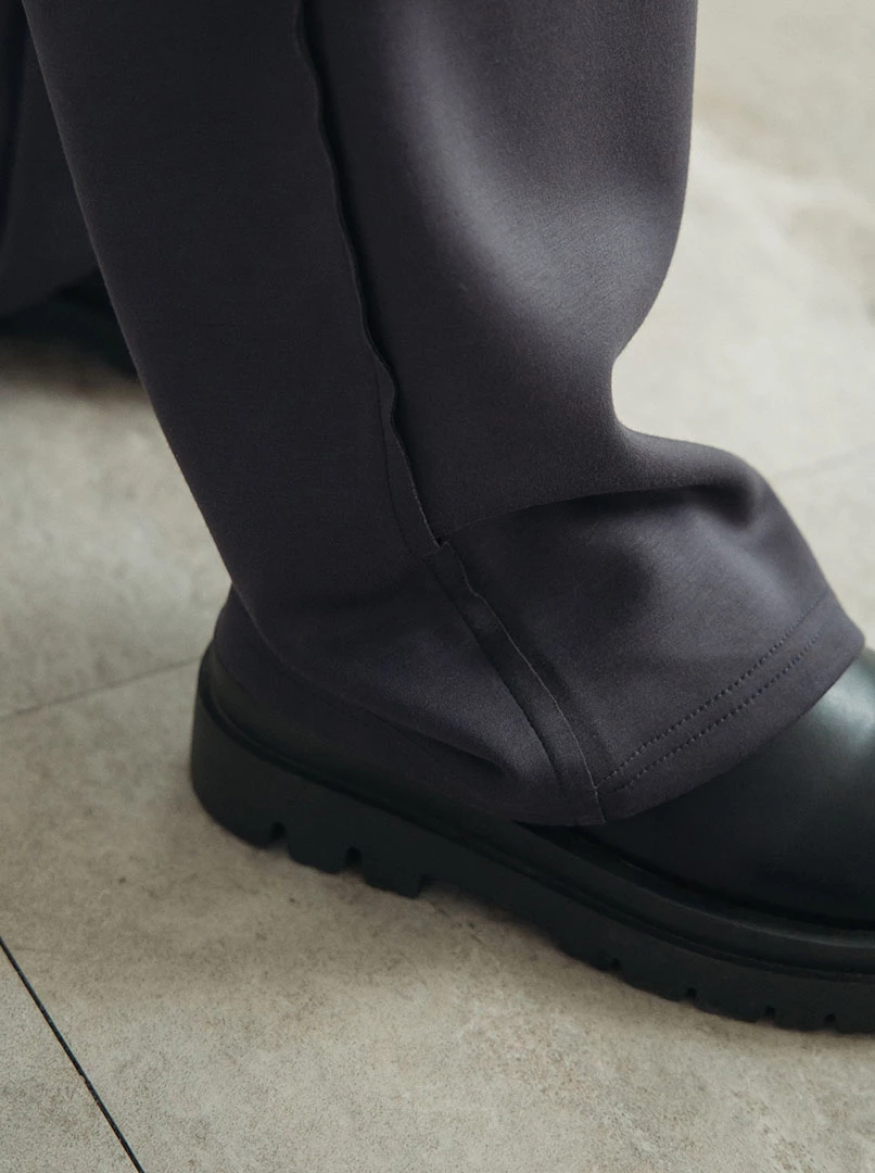 設計時髦綁帶棉褲