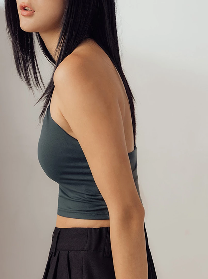 T字繞脖Bra top