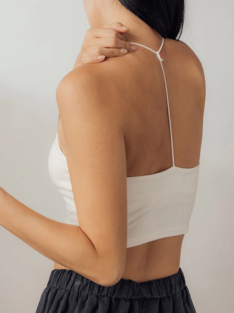 T字繞脖Bra top