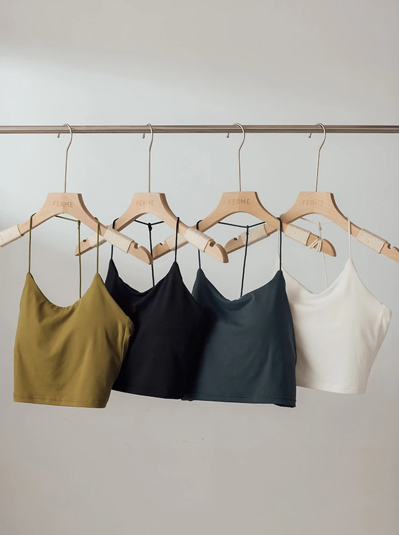 T字繞脖Bra top