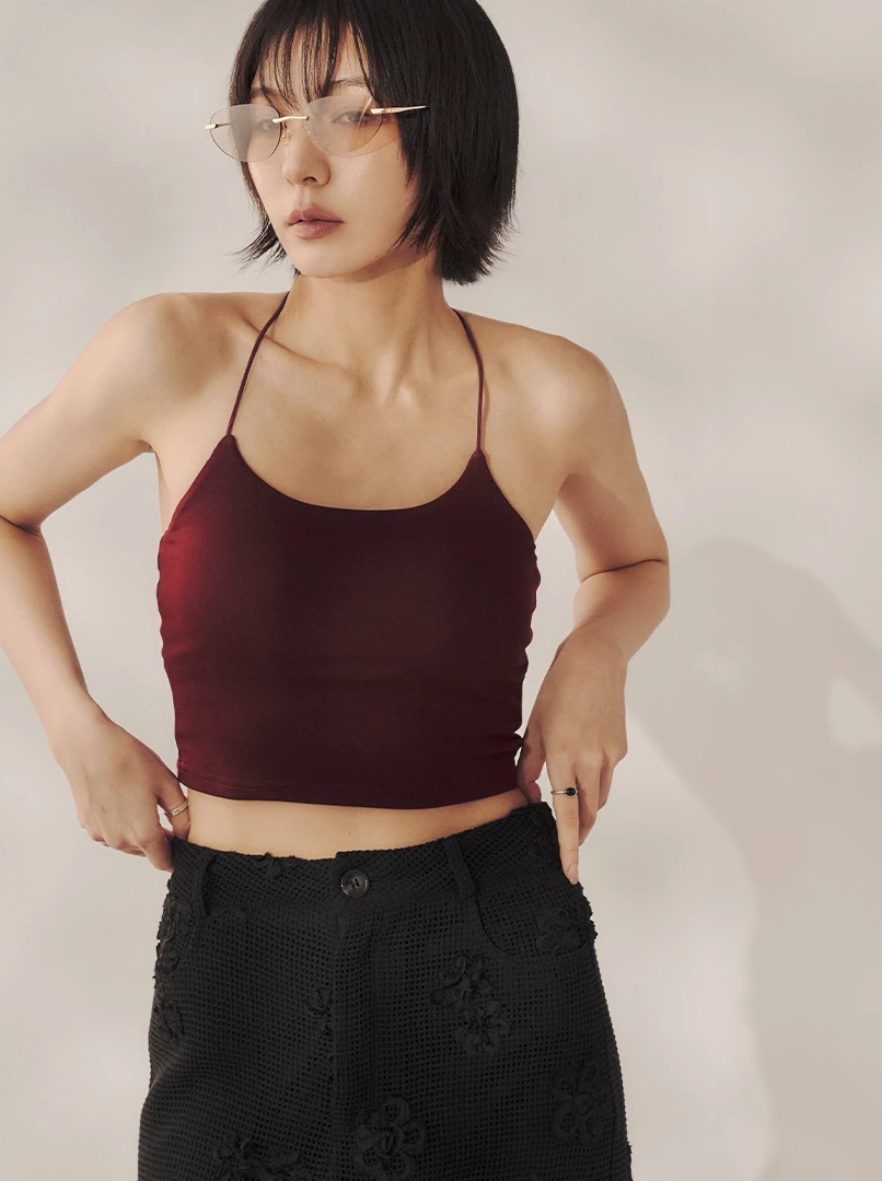 2.0 T字繞脖Bra top
