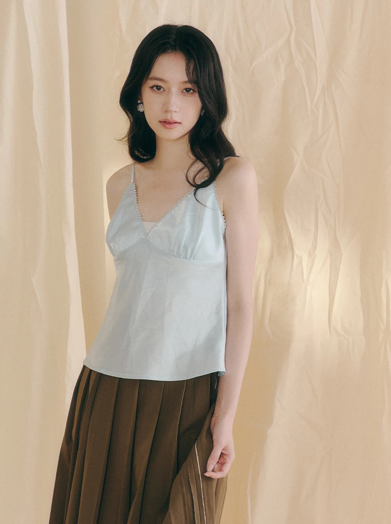 光澤小性感背心
