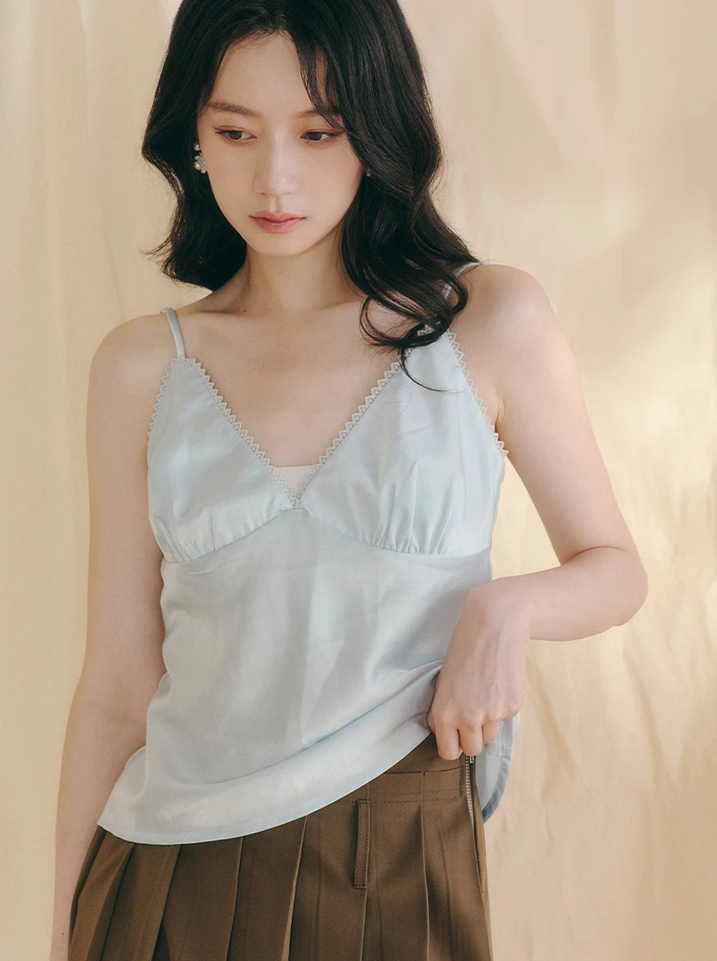 光澤小性感背心