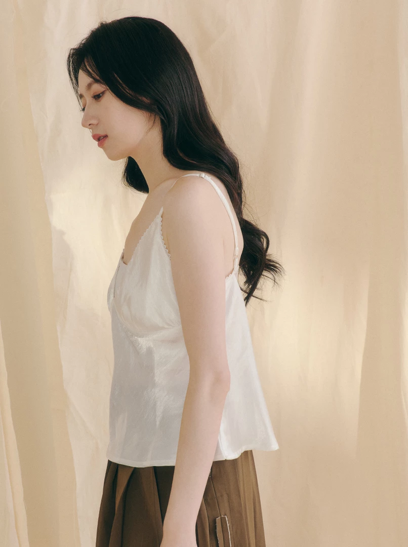 光澤小性感背心