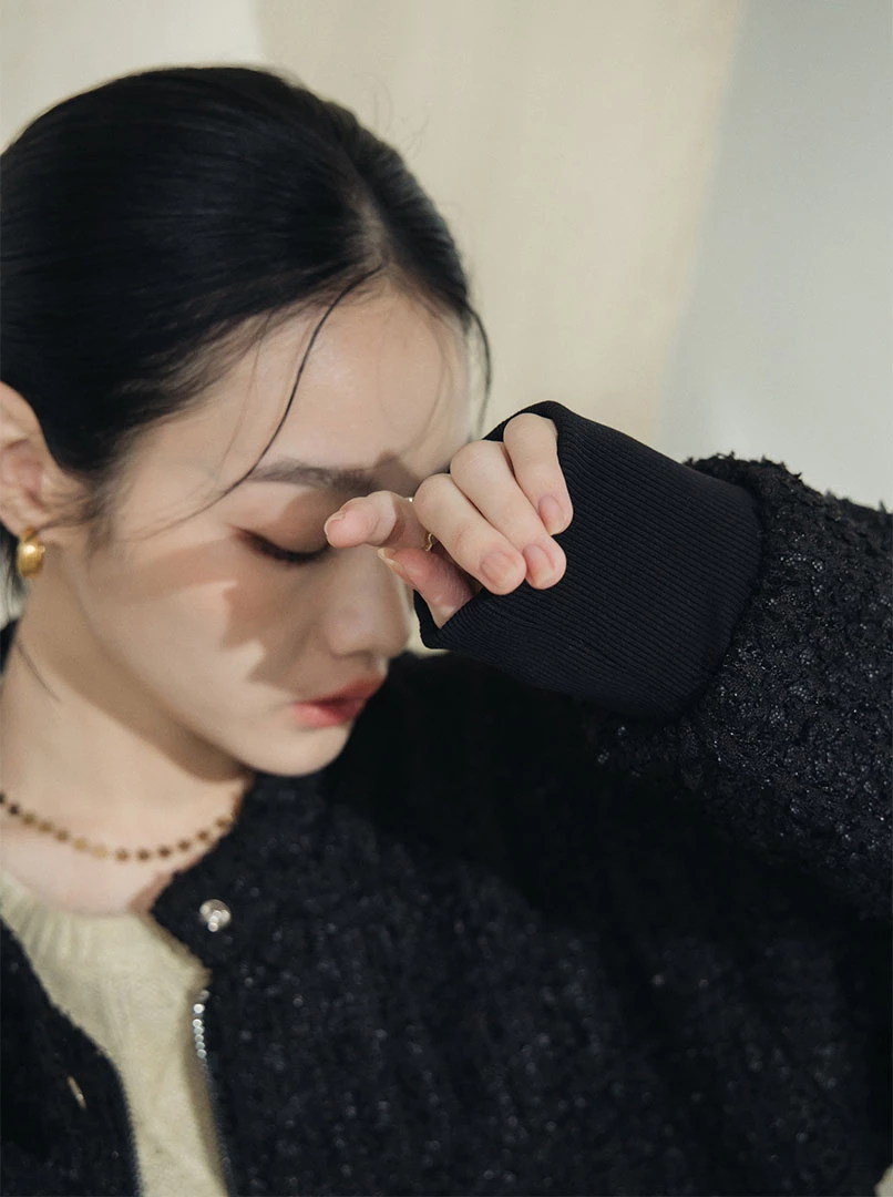 毛呢休閒夾克外套