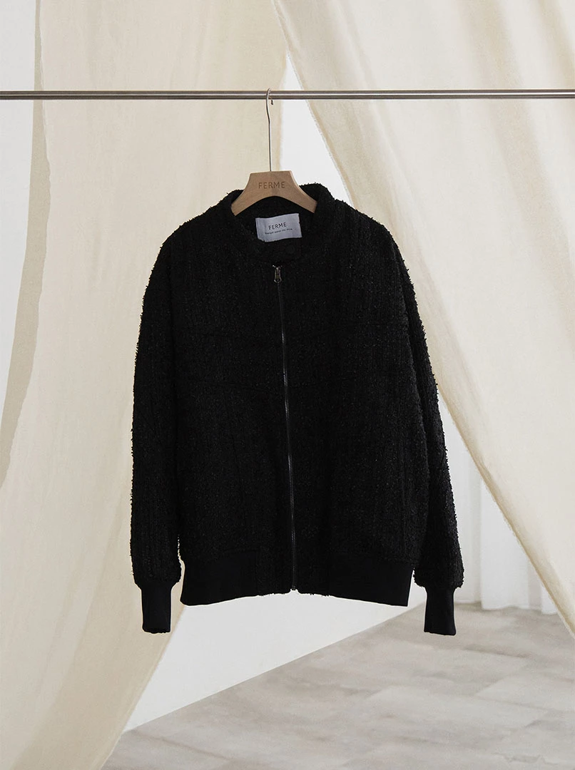 毛呢休閒夾克外套