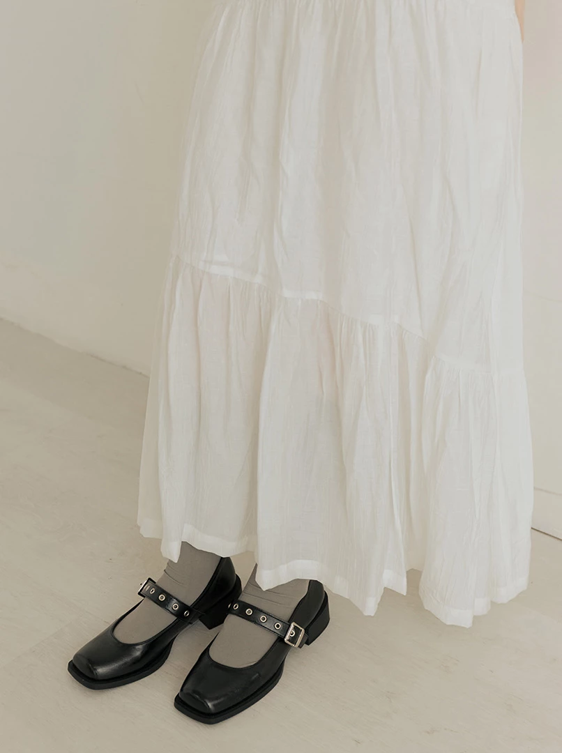 寬鬆交叉連身洋裝