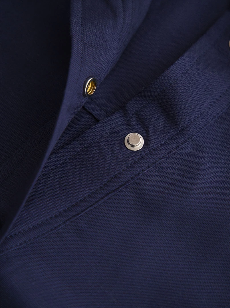 絲質口袋設計襯衫