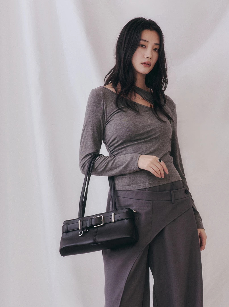 可拆兩穿設計長袖上衣