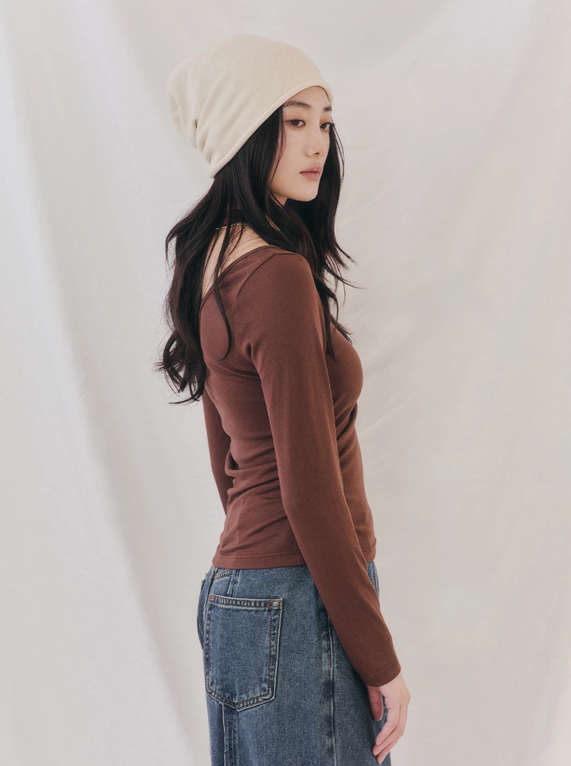 可拆兩穿設計長袖上衣