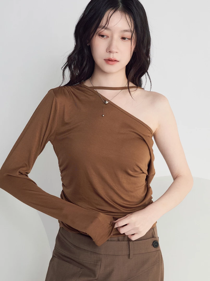 兩穿設計綁帶背心上衣