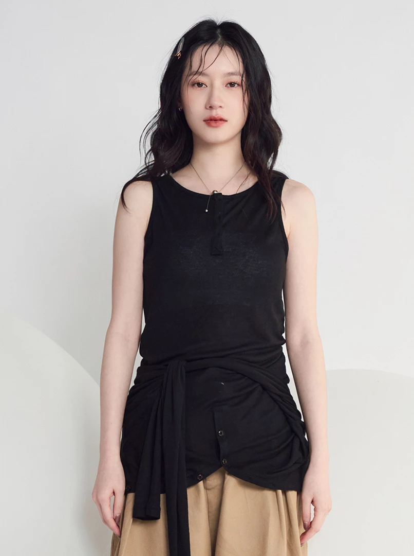 2ways背心長袖上衣