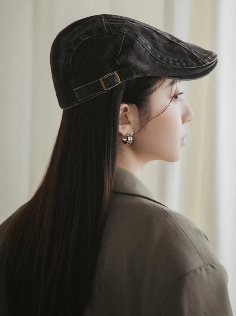 牛仔水洗前進帽