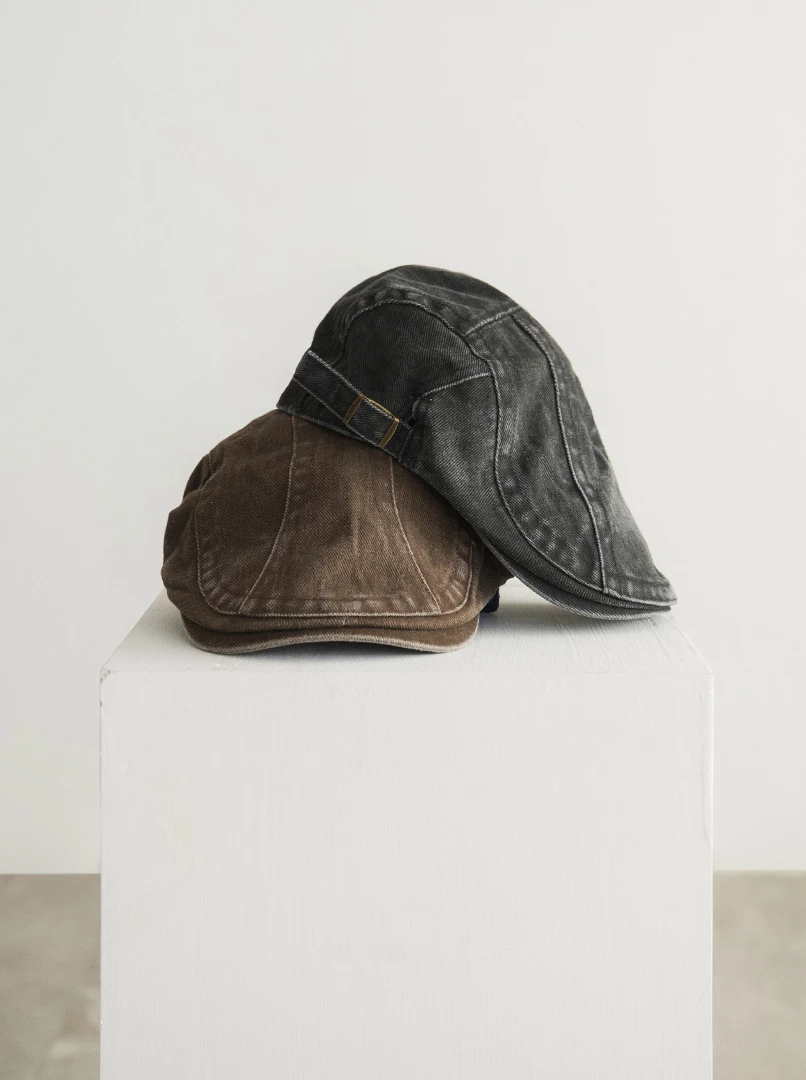 牛仔水洗前進帽