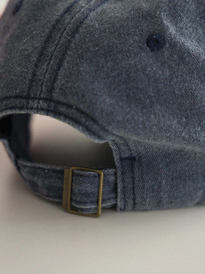 水洗字母棒球帽