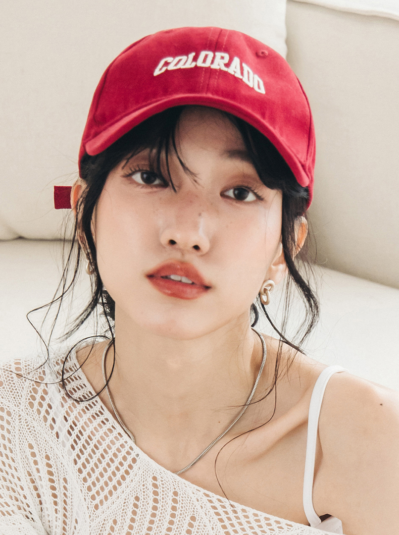 字母刺繡棒球帽