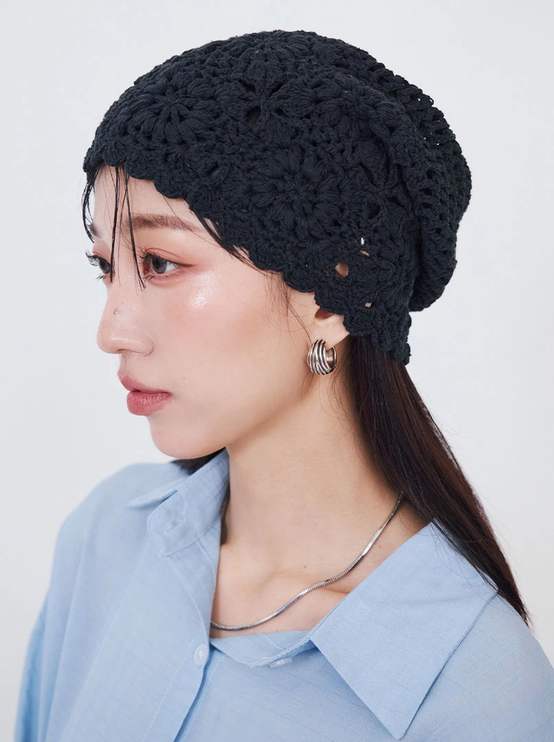 針織百搭堆堆帽