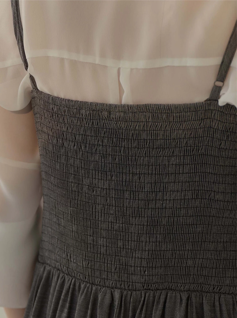 氣質顯瘦連身長褲