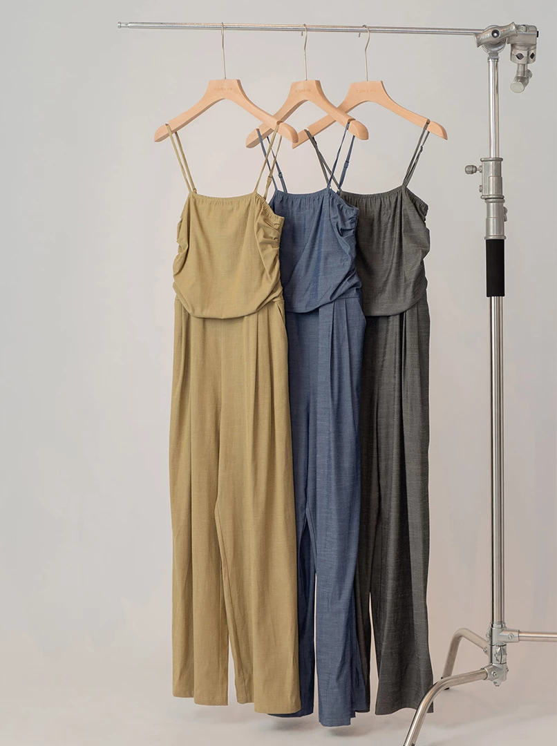 氣質顯瘦連身長褲