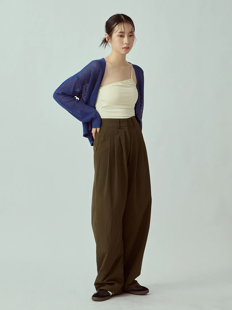 簡約百搭休閒長褲