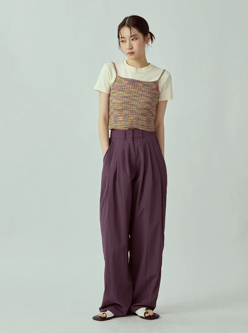 簡約百搭休閒長褲