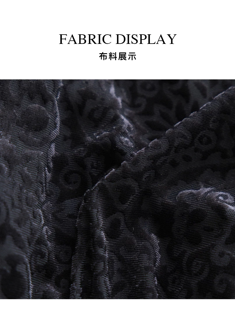 絨面復古實穿修身長褲