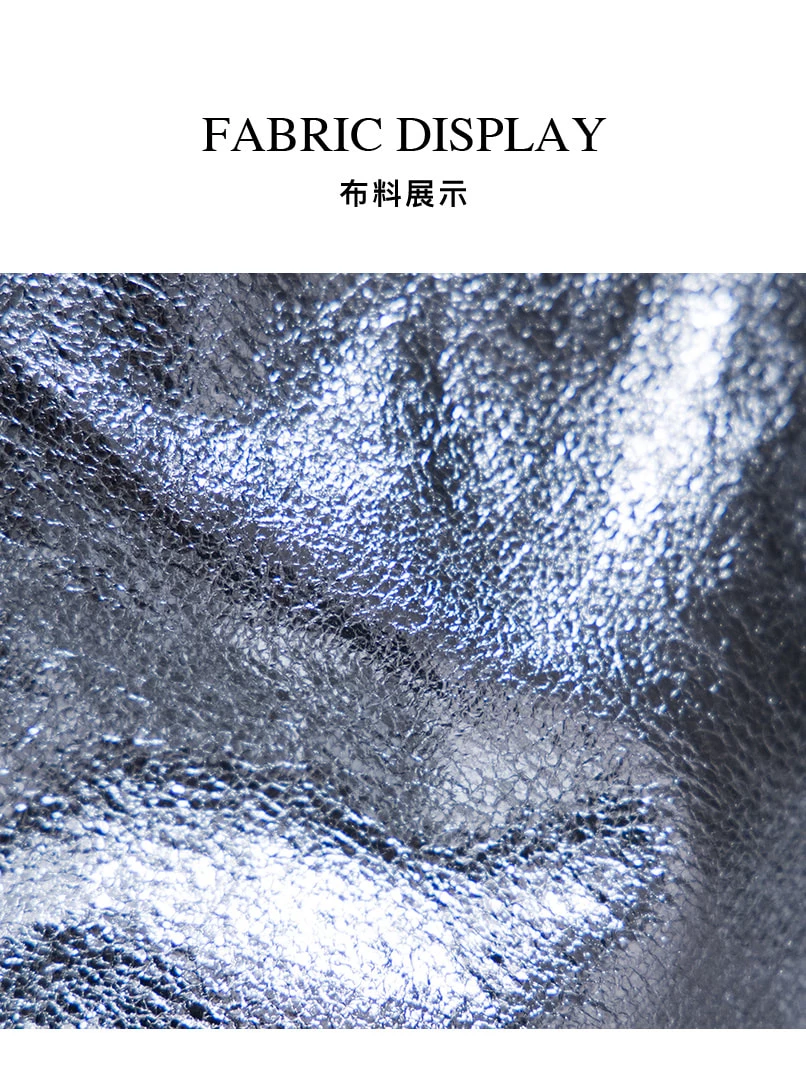 金屬感手提包