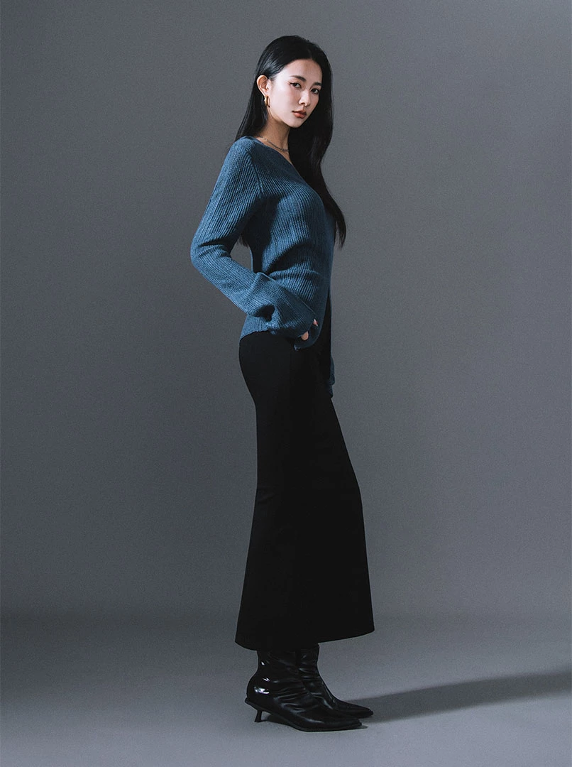 太空棉小魚尾長裙