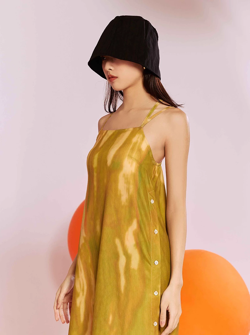 素色條紋漁夫帽