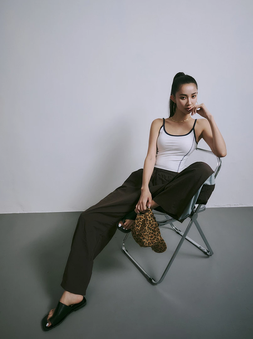 豹紋刷破棒球帽