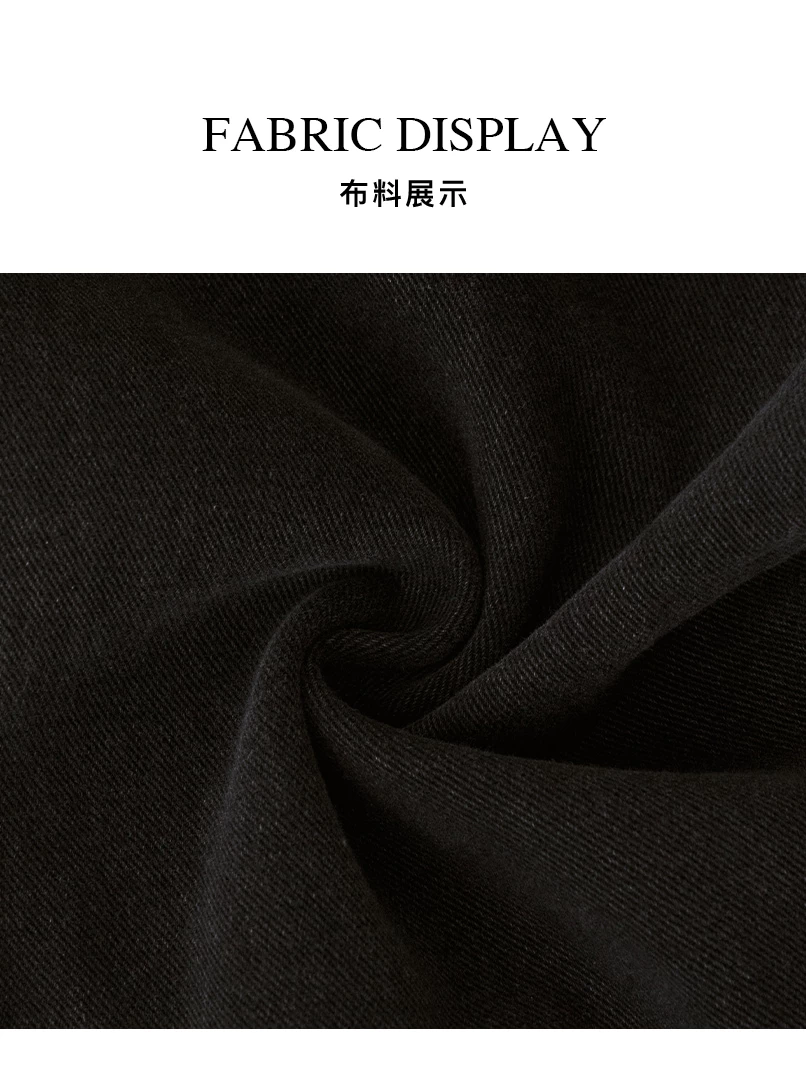 低腰口袋喇叭牛仔褲
