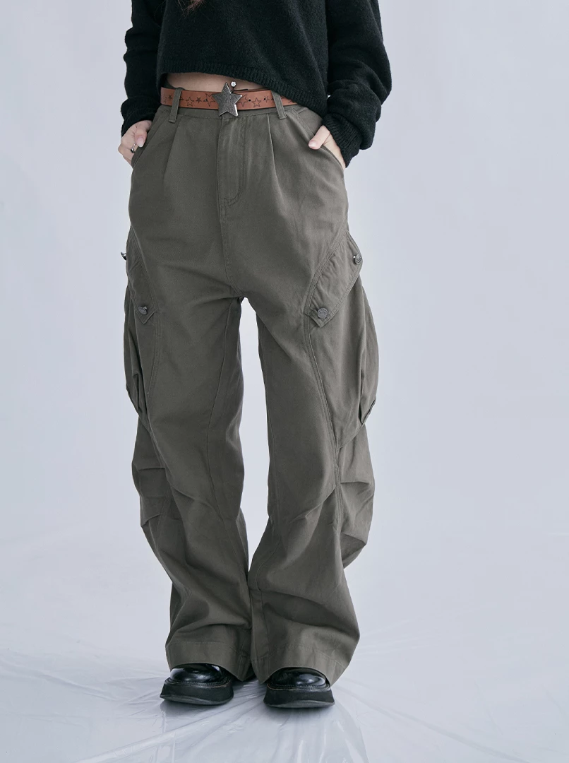 美式休閒工裝褲