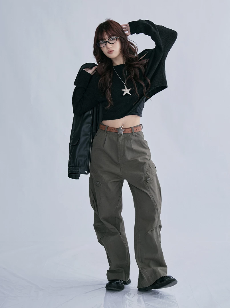 美式休閒工裝褲