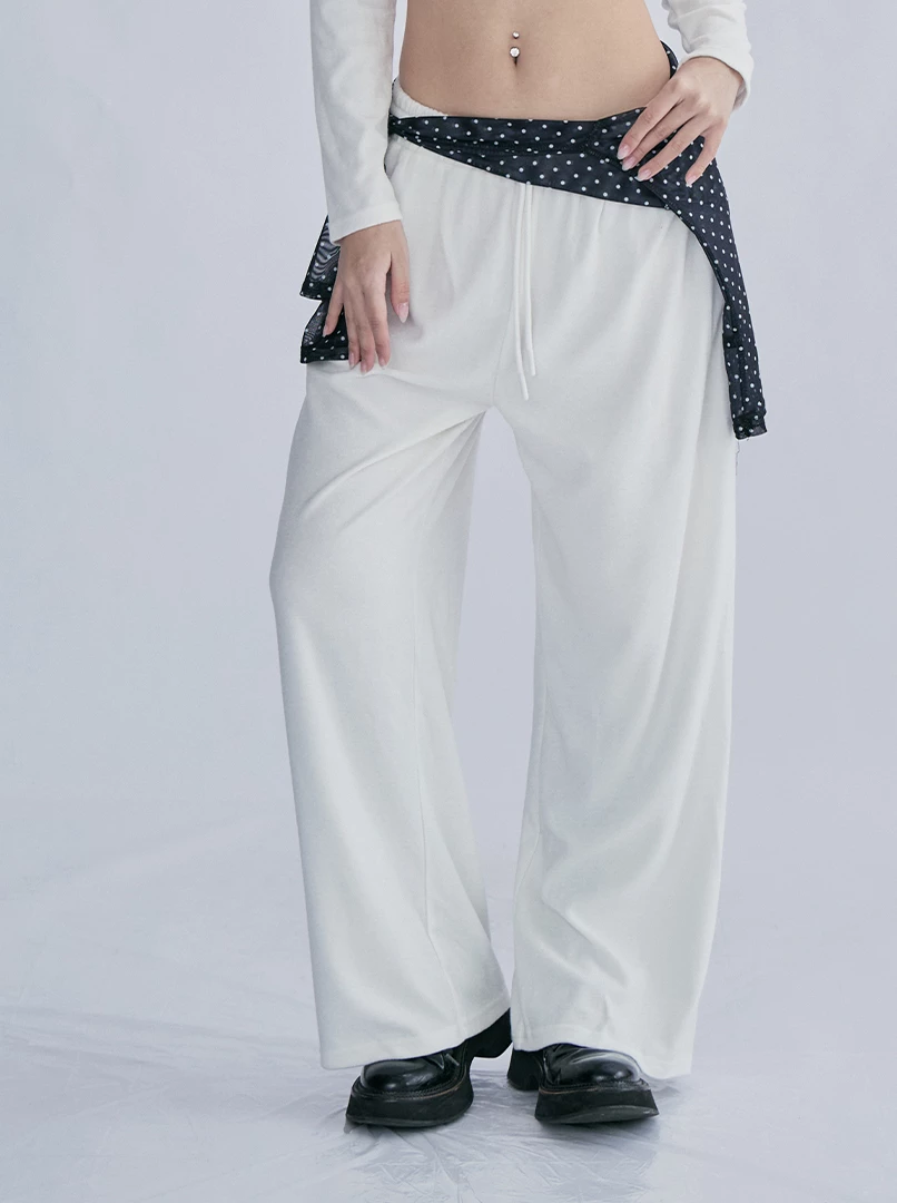 時髦運動休閒套裝長褲