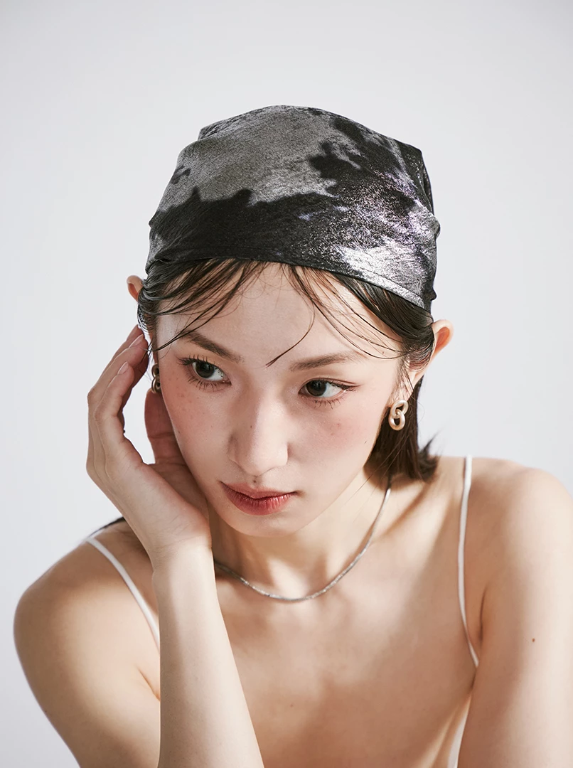 Y2K時尚甜辣頭巾