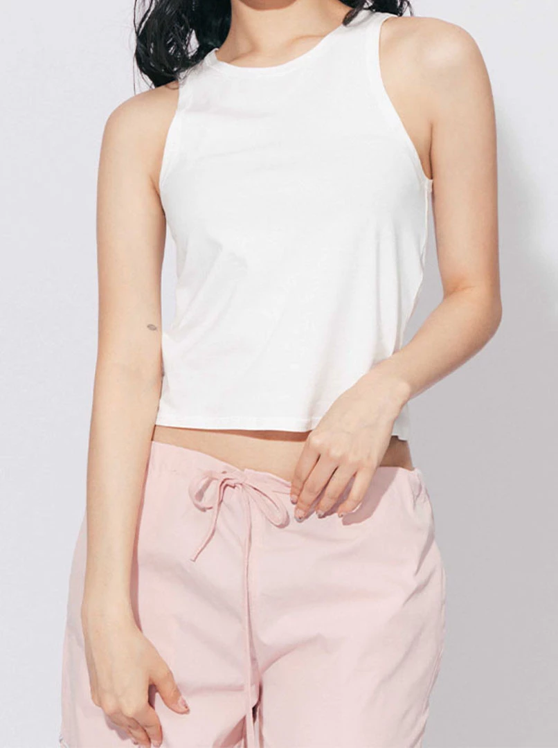 壓線設計削肩背心