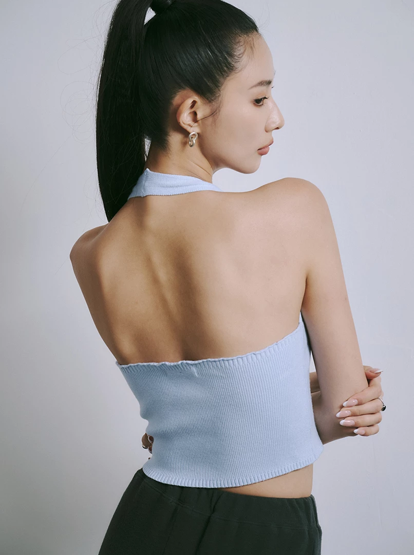 V領掛脖背心