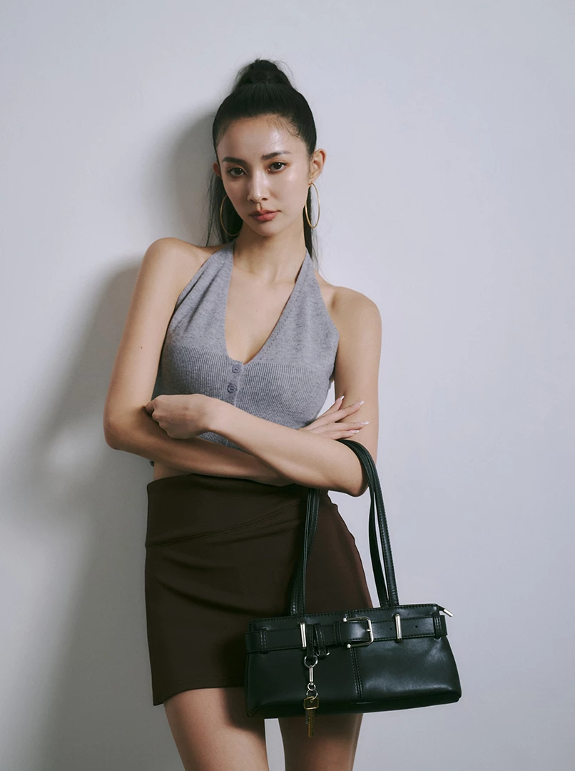 V領掛脖背心