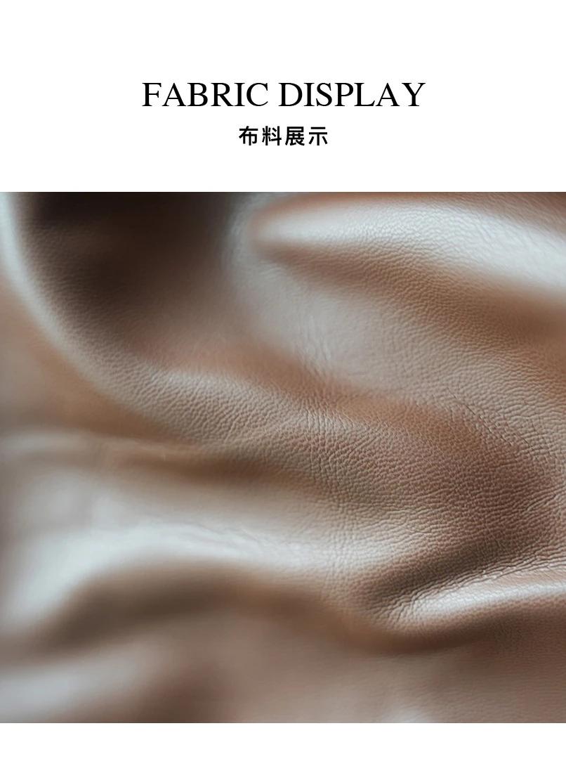 可拆式毛領皮革夾克