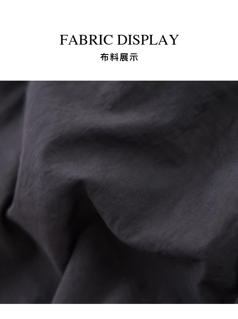 時髦撞色風衣外套