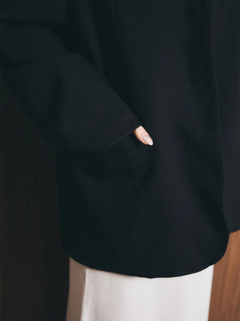 經典翻領西裝外套