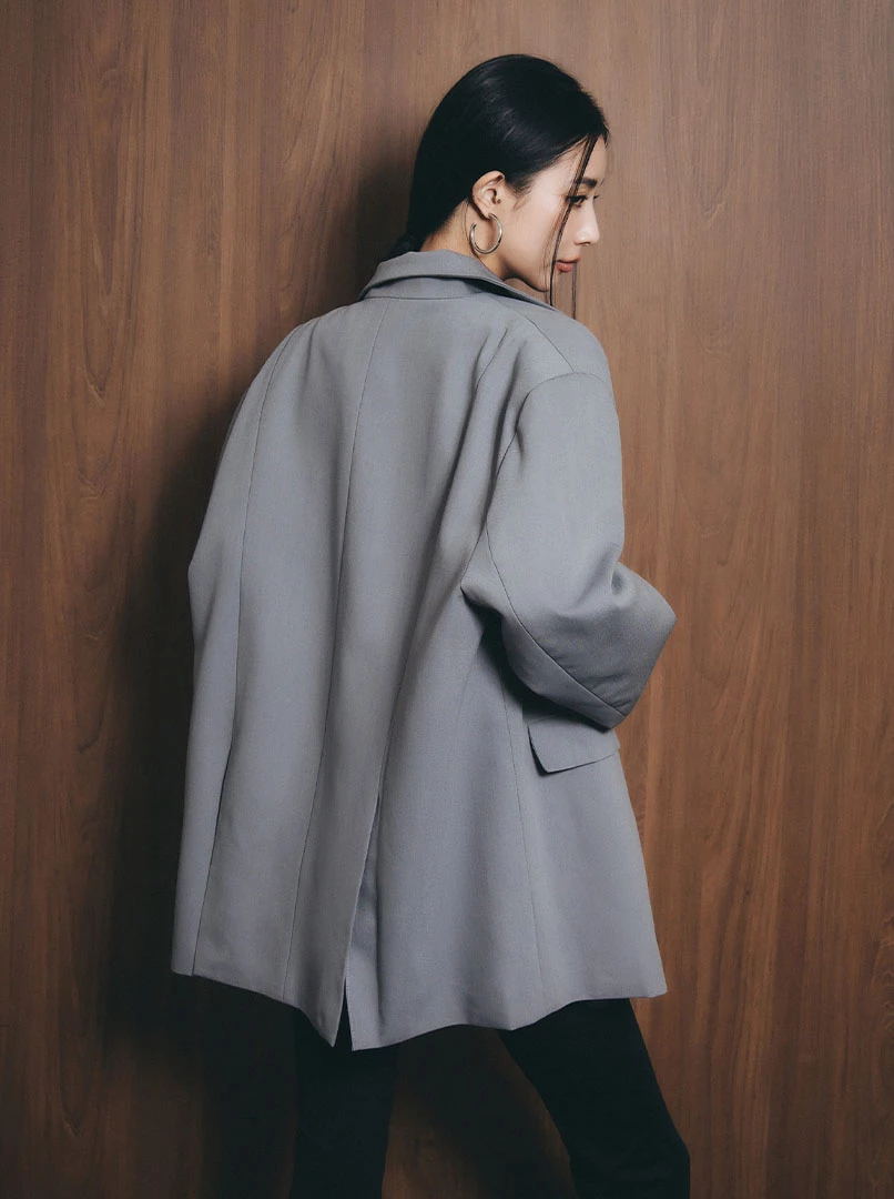 經典翻領西裝外套