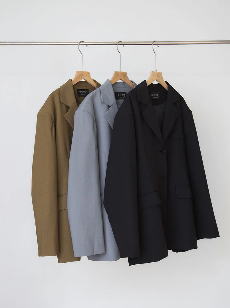 經典翻領西裝外套