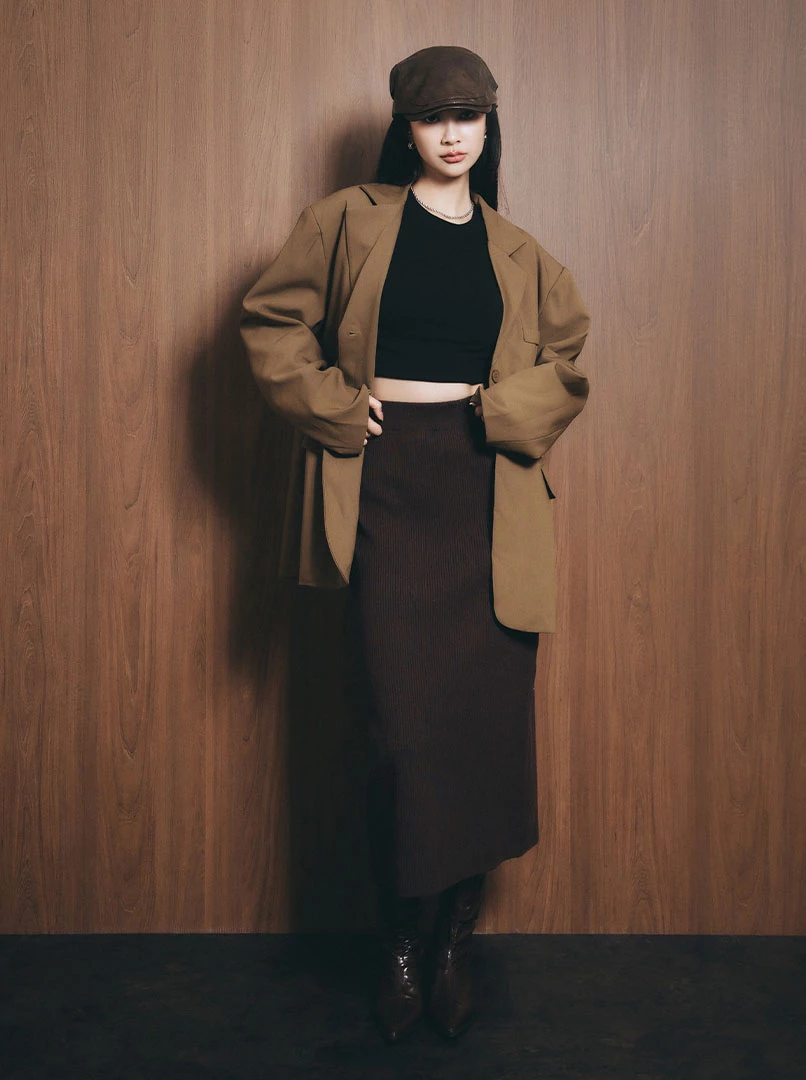 經典翻領西裝外套